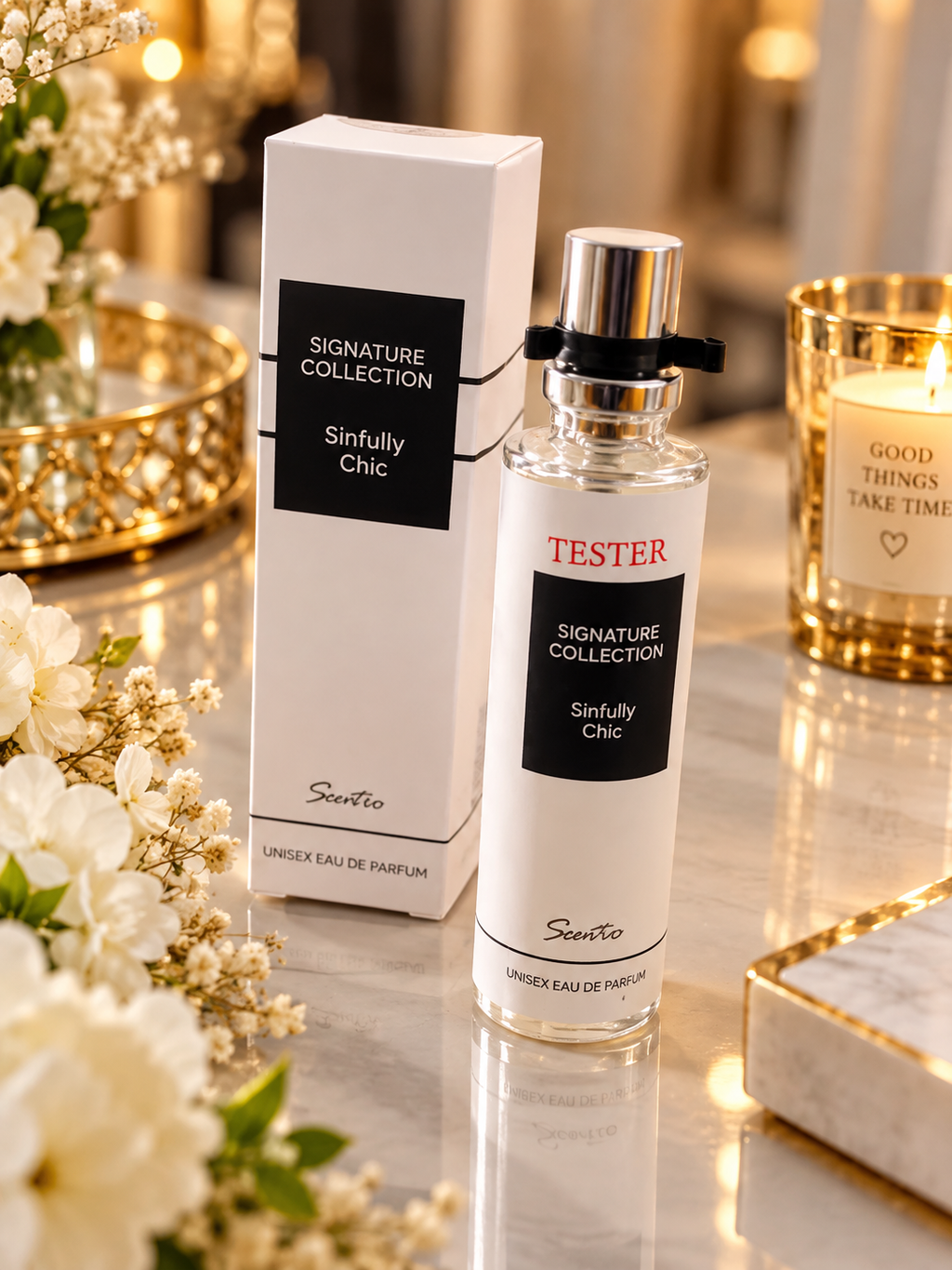 SENTIO SIGNATURE COLLECTION PRESENTOIR 15 ML